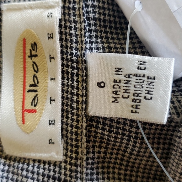 Vintage Talbots linen pants NWT 6p - Picture 8 of 11